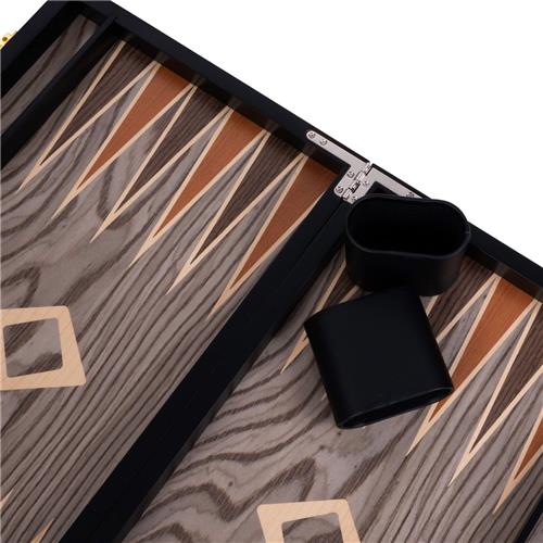 Backgammon 18'' demonic regis wood
