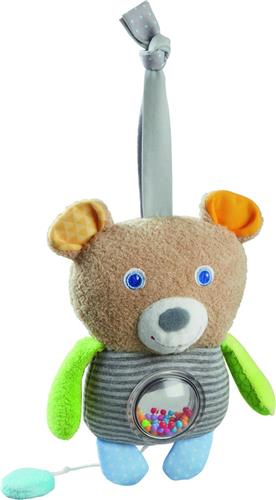 Haba Opwindfiguur Beer Junior 14 Cm Blauw/groen