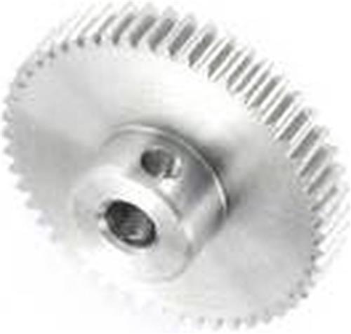 Reely Staal Recht tandwiel Soort module: 0.5 Boordiameter: 4 mm Aantal tanden: 50