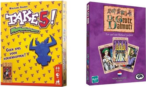 Spellenbundel - Kaartspellen - 2 Stuks - Take 5! & De Grote Dalmuti
