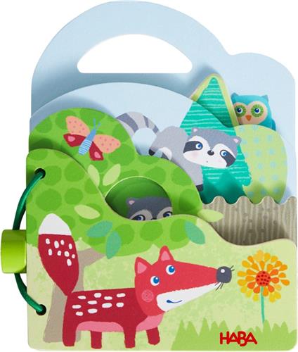 HABA Houten babyboek Bosdieren