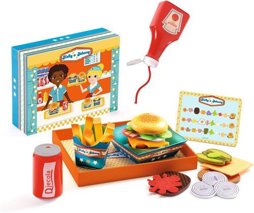 Djeco keukenspeelgoed Kelly & Johnny