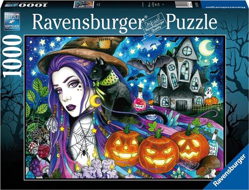 Ravensburger puzzel Halloween - Legpuzzel - 1000 stukjes