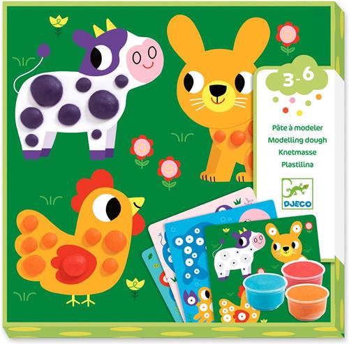 Djeco workshop kinderklei - Rondjes uit klei [3 jaar +]