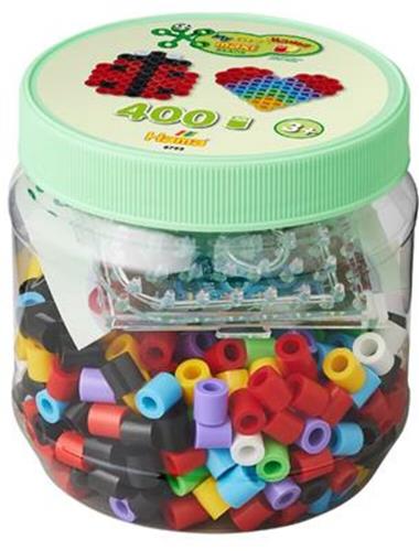 Hama Ton Maxi Beads And Pegboards 400 Kralen - 8792