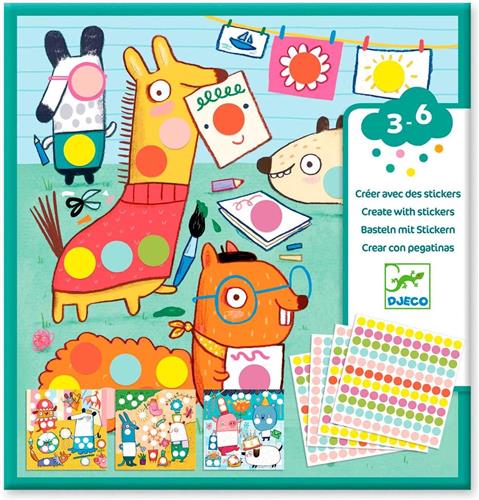 Djeco Creëren met Stickers
