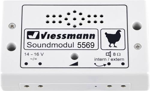 Viessmann Modelltechnik 5569 Geluidsmodule Kippenboerderij Kant-en-klare module