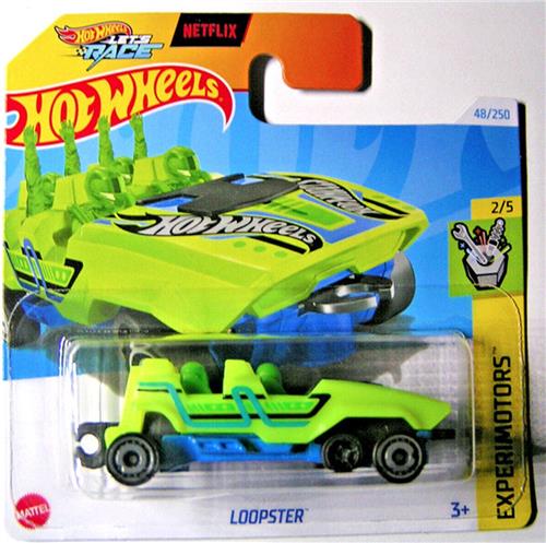 HOT WHEELS LOOPSTER FLUOR/GREEN 48/250 1:64 HW EXPERIMOTORS 2/5