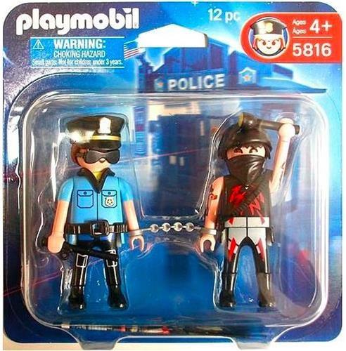 Playmobil DuoPack USA Agent en Inbreker - 5816