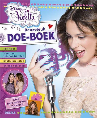 Disney Violetta reuzeleuk doe-boek Violetta