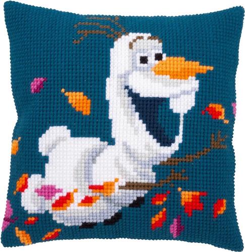 Disney Frozen 2 Olaf Kruissteekkussen pakket