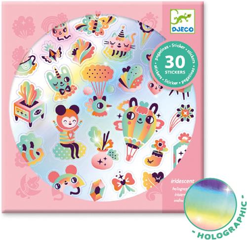 DJECO - Stickers Rainbow 30 stuk(s) - 4 tot 8 jaar