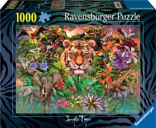 Ravensburger - Jungle Tiger - Legpuzzel - 1000 Stukjes