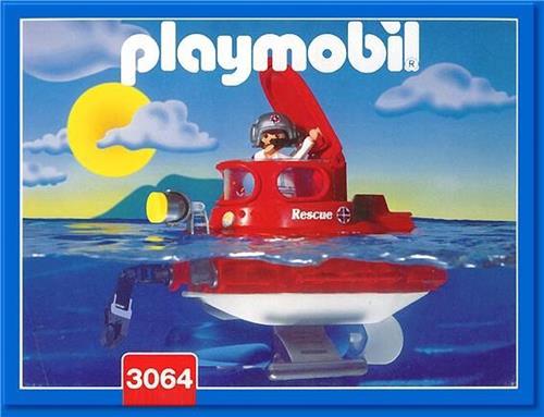 Playmobil Submarine - 3064