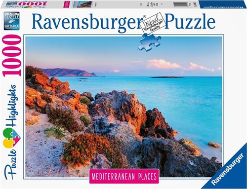 Ravensburger puzzel Griekenland - legpuzzel - 1000 stukjes