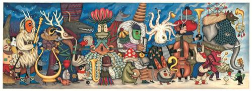 Djeco Fantastisch orkest - 500 stukjes