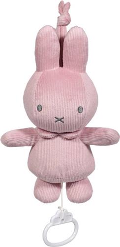 Nijntje - Muziekdoos Knuffel - Pink Baby Rib