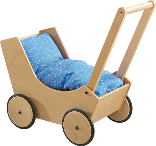 Haba Poppenwagen Hout - Naturel