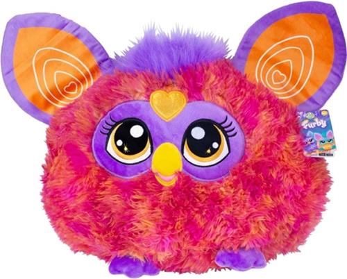 Furby (Rood/Paars) Pluche Knuffel 20 cm - Speelgoed Knuffels voor Kinderen Jongens Meisjes - Furby Tie Dye Furblets - Furbie