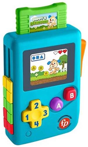 Fisher Price Speelgoed - Game Controller met Licht - Met Licht en geluid - Griekse taal - Baby Speelgoed 0 Jaar - Baby Speelgoed 6 Maanden - Baby Speelgoed 1 Jaar - Game Console - Speelgoed 1 jaar - Speelgoed 2 jaar Speelgoed 3 Jaar - Gaming pc