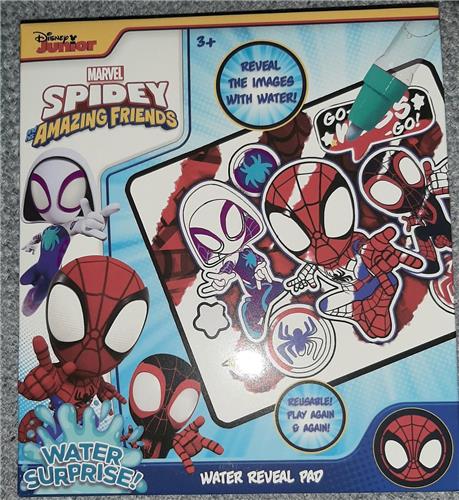 magisch waterkleurblok - Marvel spidey amazing friends - water reveal pad