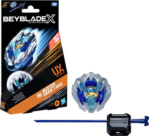 Beyblade X Buster Dran 1-60A UX Starterpack, tol en launcher