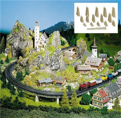 Faller - Pijlerset - modelbouwsets, hobbybouwspeelgoed voor kinderen, modelverf en accessoires