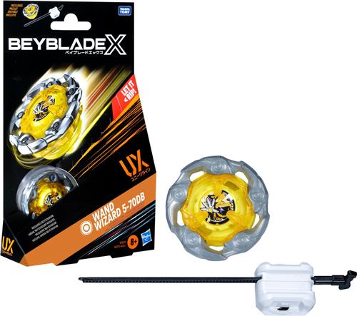 Beyblade X Wand Wizard 5-70DB UX Starterpack, tol en launcher