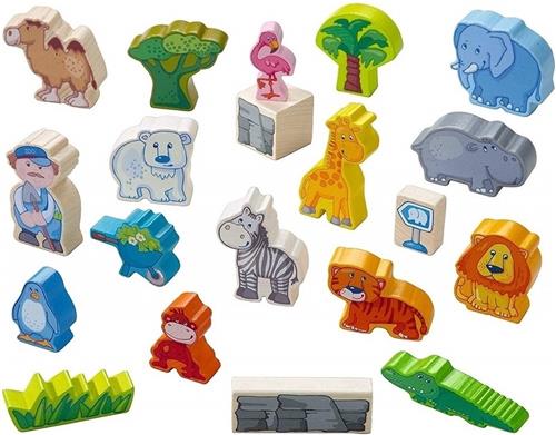 Speelgoed | Wooden Toys - !!! Meine Erste Spielwelt - Im Zoo - Groáes Spielset I