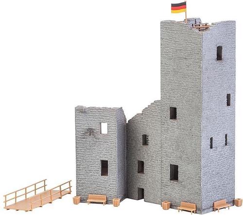 Faller - 1/87 BURCHTRUINE - modelbouwsets, hobbybouwspeelgoed voor kinderen, modelverf en accessoires