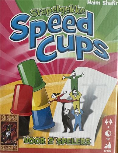Stapelgekke Speed Cups 2 spelers Actiespel