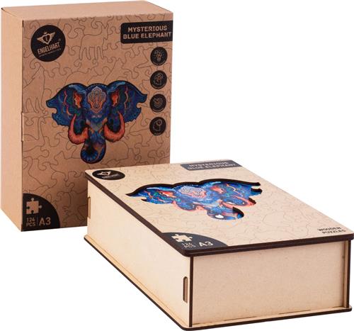 Puzzel A3 Olifant (hoofd)