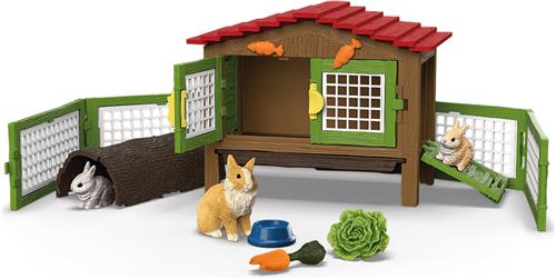 schleich FARM WORLD - Konijnenhok - 42728