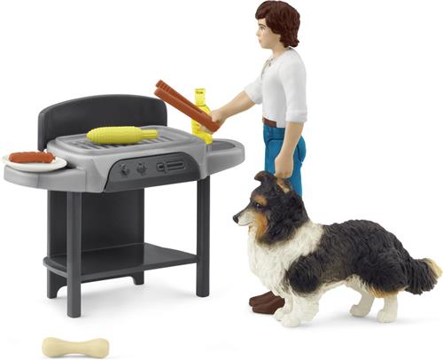 schleich HORSE CLUB - Barbecue met Tom - 42754