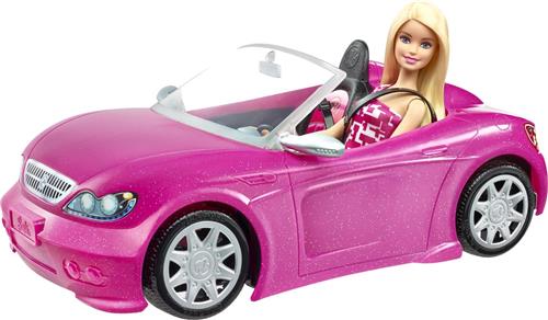 Barbie Doll & Glam Convertible