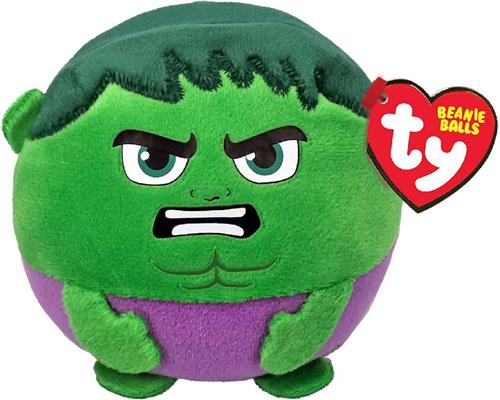 Ty Teeny Puffies Marvel Hulk 10cm.
