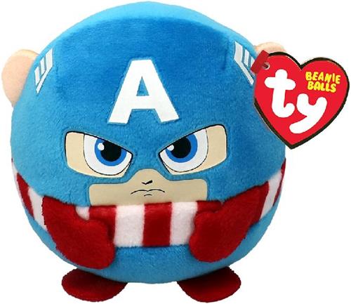 Ty Teeny Puffies Marvel Captain America 10cm.