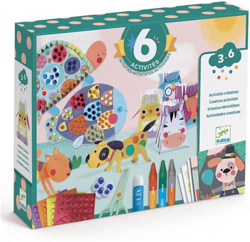 Djeco multi-activiteitendozen Animal Houses