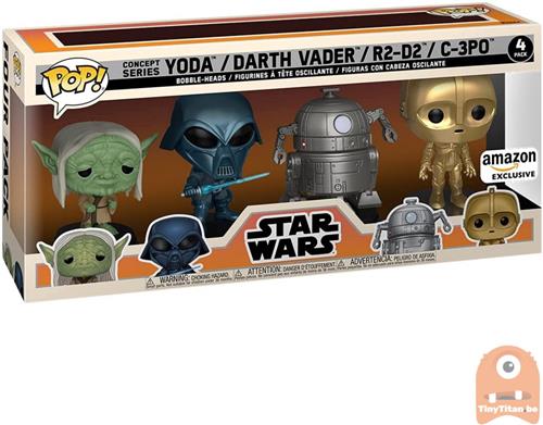 POP! Star Wars Concept Series 4-pack Exclusive