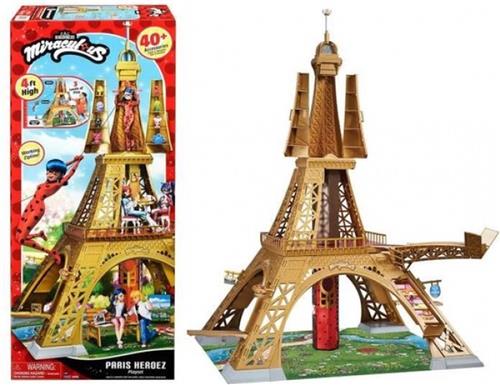 Deluxe speelset Paris - BANDAI - Miraculous - Ruim 1,20 m met accessoires