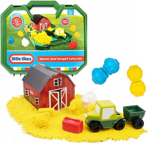 Little Tikes Farm Set Koffer kinetisch zand 900g. + accessoires
