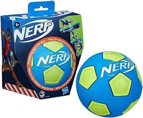 NERF Sports Freestyle Mini Soccer Ball - Blauw/Groen