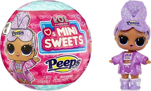 L.O.L. Surprise! Loves PEEPS - 7,6 cm - Cozy Bunny - Minipop
