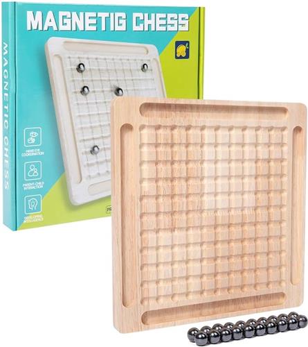 Solacis Magnetisch schaakspel - Magnetisch schaakbord - Reis schaakspel - Schaken - Schaakspel - Must have!
