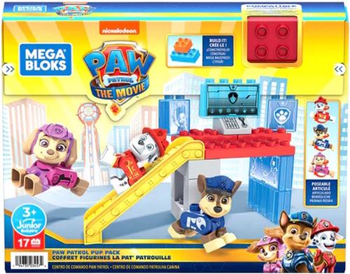 MEGA BLOKS PAW PATROL PUP PACK - 17 delig