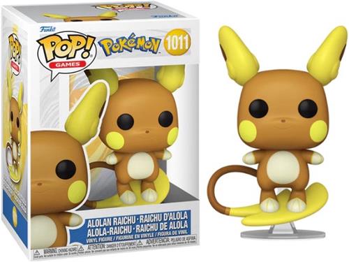Pop Games: Pokémon - Alolan Raichu Funko Pop #1011