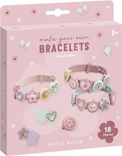 Little Dutch zelf schuif armbandjes maken Fairy Garden- knutselset cadeautip