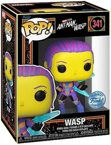Pop Marvel: Ant-Man and the Wasp: The Wasp (Blacklight) - Funko Pop #341