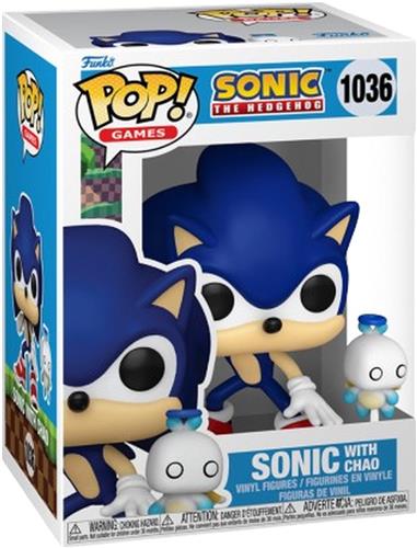 Pop Games: Sonic the Hedgehog with Hero Chao Funko Pop #1036