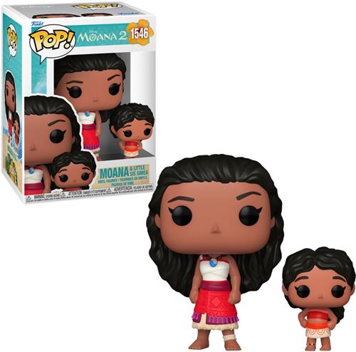 Funko Moana & Little Sis Simea - Funko Pop! - Moana 2 Figuur - 9cm